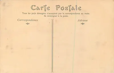 Saint-Germain-en-Laye — O Castelo — Editor desconhecido, n° 10 — Verso