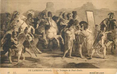 O Triunfo de Paul-Émile — De Lairesse (Gérard) — Museu de Liège