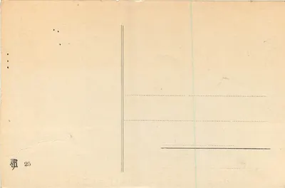 Molsheim — Jezus na Górze Oliwniej — wydawca nieznany, n° 25 — Rewers