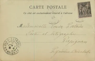 Statua Świętego Michała — Abp. Mont-Saint-Michel — autor E. Frémiet - ND Fot. — Rewers