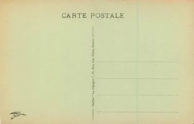 Rouen - Palácio de Justiça - A Torre — Verso
