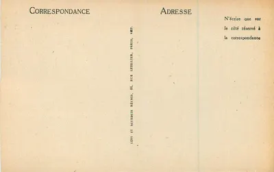 Lisieux — Cour de Charlotte Corday — Edição Maurice Duvey Lisieux — Verso