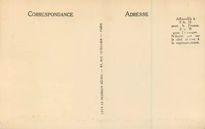 Lisieux — Detalhe do Velho Château da Salamandra (século XVI) — Edit. Maurice Duvey, Lisieux — Verso