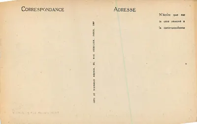 Lisieux — Casas antiguas sobre la Touques — Edición Maurice Duvey, Lisieux — Reverso