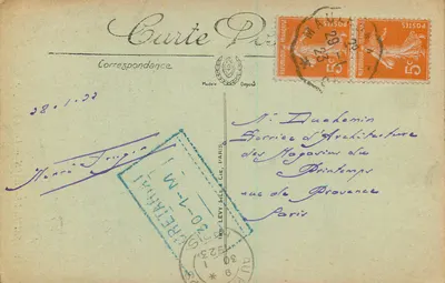 Salies-de-Béarn — Velha Casa — LL. — Verso