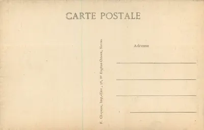 NANTES — No Castelo — As Loggias (século XV) — Verso