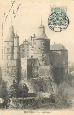 Montbéliard - O Castelo — Galeries Réunies de l'Est, Montbéliard