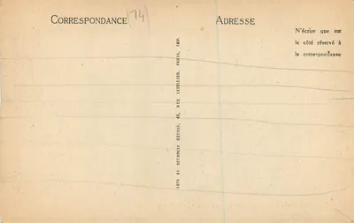 Houlgate — Panorama sobre Dives e Cabourg — LL — Selecta — Verso