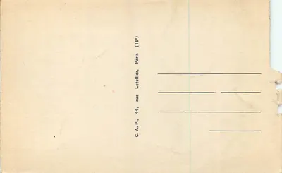 Dreux - As margens da Blaise no Ponte de Métézeau — LL.53 — Verso