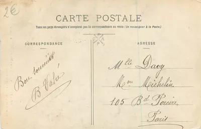 Amiens - Katedra - Maître-Autel du Chœur - L. Caron, fot. - wyd., Amiens - Plaques Jouglia — Rewers