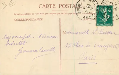 Jardins de la Hotoile — Amiens — Éditions Noutteaux Géleaux, nr 52 — Rewers