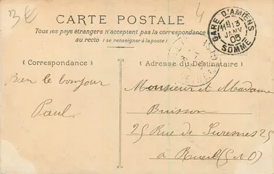 Amiens — Basen Hotoie — Kolekcja O. Hacquart — Rewers