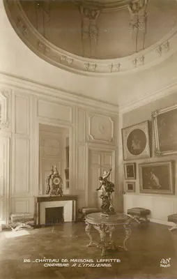 Castelo de Maisons-Laffitte — Quarto à la italiana — J.A.N. Paris, n°26
