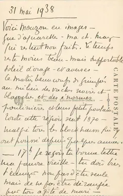 Mouzon — A porta da Borgonha com a nicha da N.-D. de Mouzon — Édit. Chaineux — Verso
