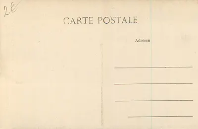 Fontaine de Vaucluse — A Vale — Éditions Artistiques Vve J. Brun, Carpentras — Verso