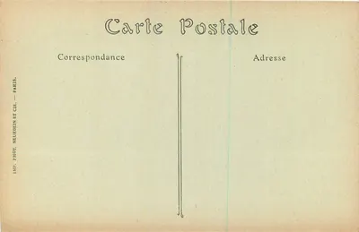 Zamek w Pierrefonds — Krypta i Schody Honorowe — Imp. Phot. Neurdein et Cie, Paryż — Rewers