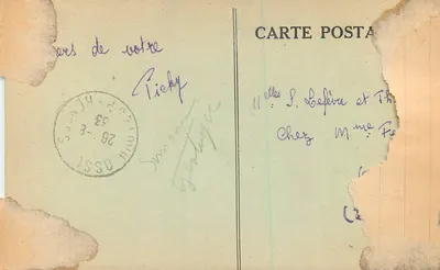 Poço de PADIRAC (Lot) — Grande Pendeloque — MPDL — Verso