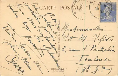Montauban - Igreja de Villenouvelle — SBBY, n°117 — Verso