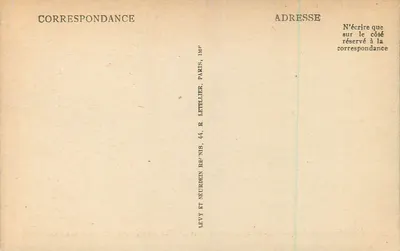 Rouen — Pałac Sądowy, nowy schodzie — ND — Rewers
