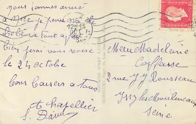 Nice — Promenada Jetée — Wydawca Munier, nr 398 — Rewers