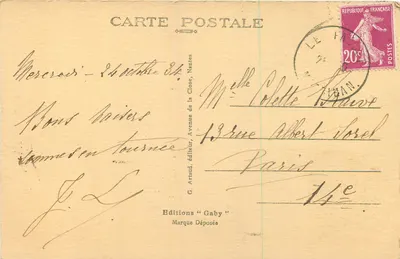 Le Faouët (Morbihan) — A Capela Santa Bárbara fundada em 1489 pelo senhor de Toulbodon — Gaby — Verso