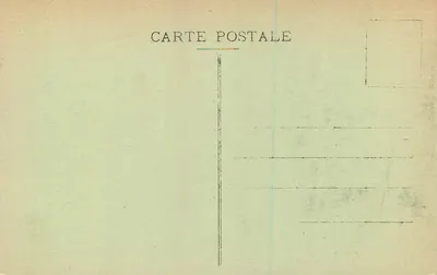 Palacio de Fontainebleau — Vista sobre el Étang des Carpes — Editor n°127 — Reverso