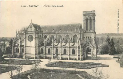 Pontivy — A Igreja de São José — Coleção VILLARD, Quimper