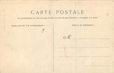Pontivy — A Igreja de São José — Coleção VILLARD, Quimper — Verso