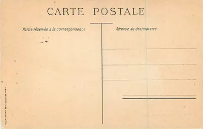 Bagnères-de-Bigorre — Cachoeira de Labassère — Sivven, Imp. Toulouse, Paris — Verso