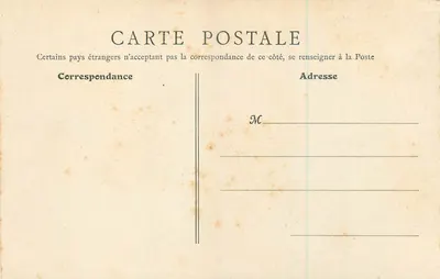 Luc-sur-Mer (Calvados) — Castelo de Mathan — B.F. Paris — Verso