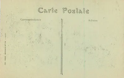 Pałac w Compiègne — Frontowa fasada, strona Parku — ND. Fot. — Rewers