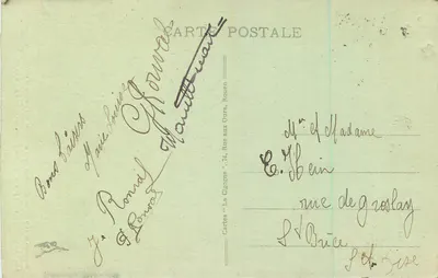 Katedra w ROUEN — Widok ogólny — Karty "La Cigogne", nr 183 — Rewers
