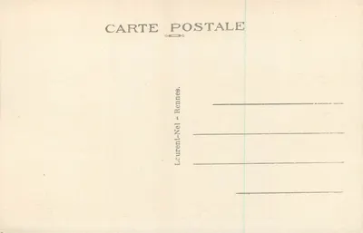 Intorno al Capo Fréhel — Il Forte La Latte — Editore Laurent-Nel, Rennes, n° 3727 — Verso
