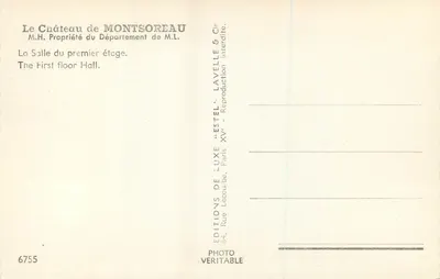 Zamek Montsoreau — Sala na pierwszym piętrze — Estel — Rewers