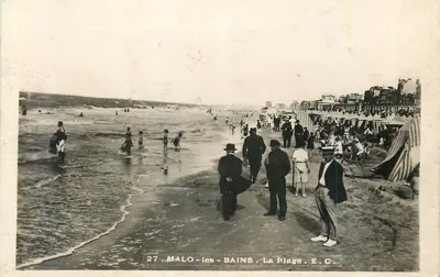 Malo-les-Bains — A Praia — E.C. n°27