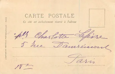 Malo-les-Bains — O Casino e a Digue — LL. — n°33 — Verso
