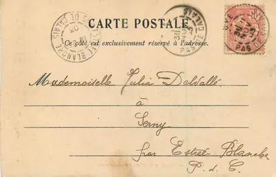 Havrans-l'Éta. — Institut Pigault-Lebrun — R.P. Calais — n°1100 — Achterkant