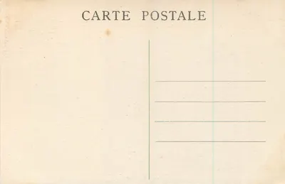 Abbaye de Saint-Maurice — widok z góry — kartka pocztowa — Rewers