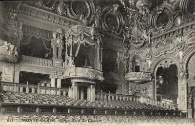 Monte-Carlo — Sala de Concerto — Loge — editor: Rudion Chiella, fot. Nice