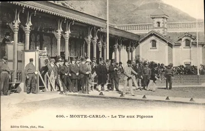 Monte-Carlo — O Tiro aos Pombos — Edição Giletta, fot., Nice, n° 600