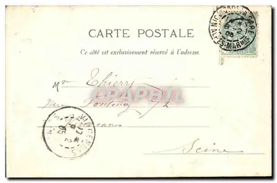 Café de Paris — Monte-Carlo — Edição Louis Blaeker, n°2076 — Verso