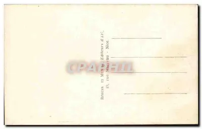 Monako — Pałac Książęcy, Galeria Hercuła — Rostan i Munier, Wydawcy - Nice — Rewers