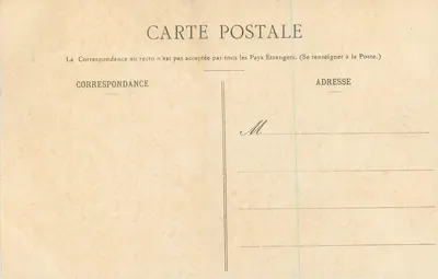 Luchon - Vista generale, presa dalla Chaumière - BR - 1319 — Verso