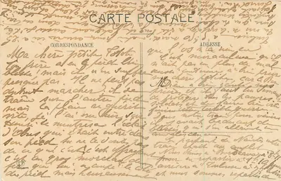 Luchon — Algemene uitzicht, genomen vanuit Cazarilh — Phototypic Labouche, Toulouse — Achterkant