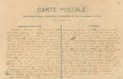 Luchon — Dolina i strumień Lys — Fotograf Labouche Frères, Toulouse, n°79 — Rewers