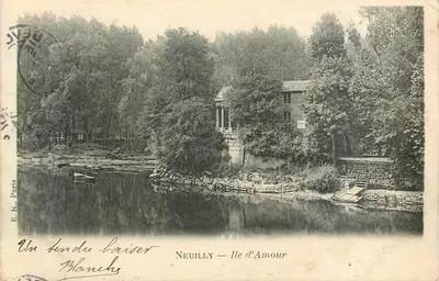 Neuilly — Ilha do Amor — E. K., Paris