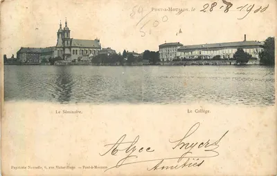 Ponte-a-Mousson — O Seminário e O Colégio — Papsterie Nouvelle, 6 rue Victor-Hugo