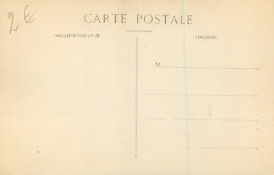 Mont-Saint-Michel — A Torre de Vigia — editor desconhecido, n° 50 — Verso