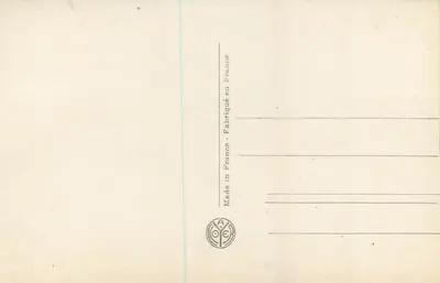 Castelo de Maisons-Laffitte — Sala de jogo do conde d'Artois — editor J.A.N. Paris — Verso