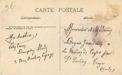 NANCY — Pałac Rządu — La Lorraine Illustrée, nr 28 — Rewers
